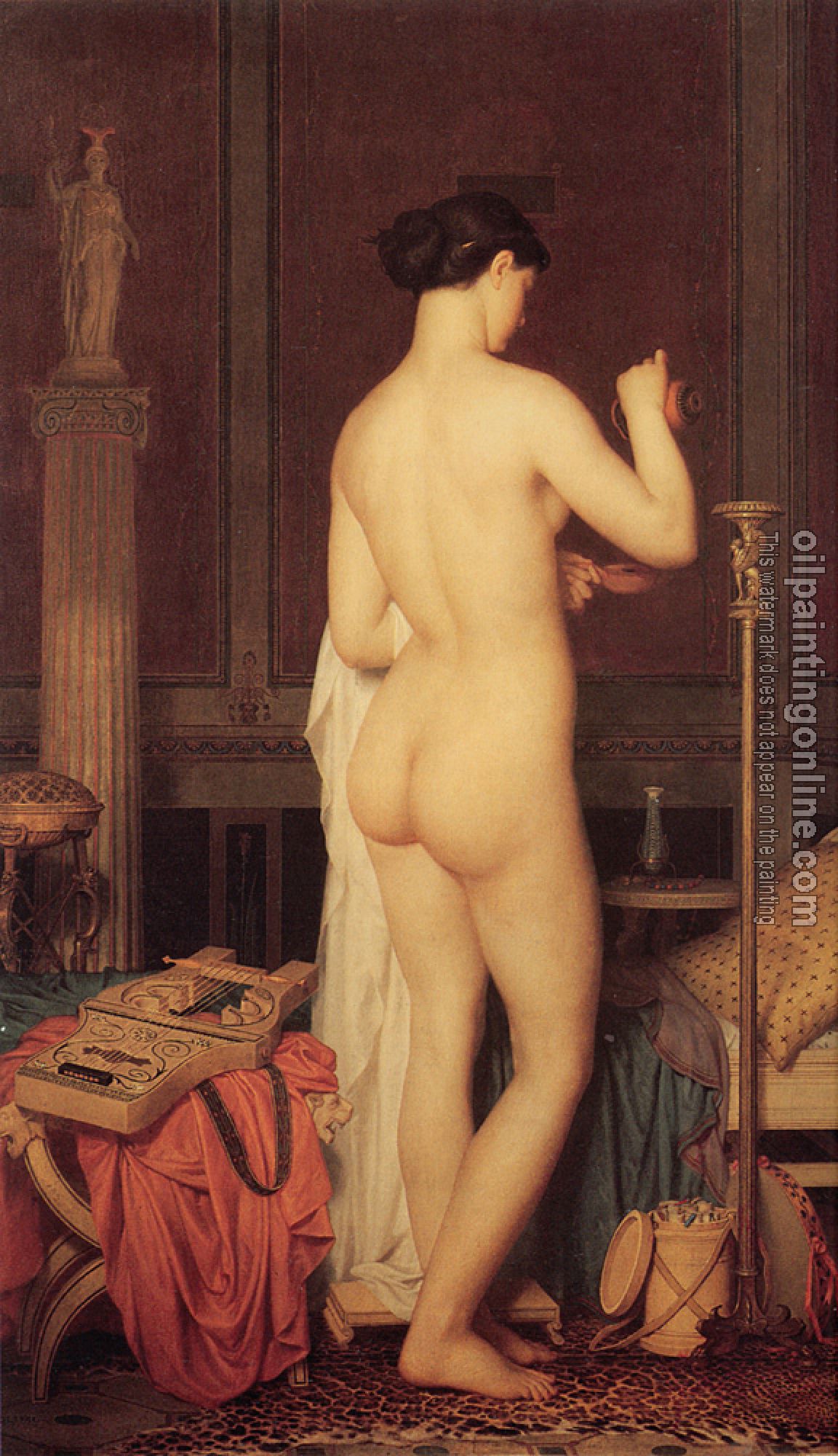 Gleyre, Charles - Le Coucher de Sapho